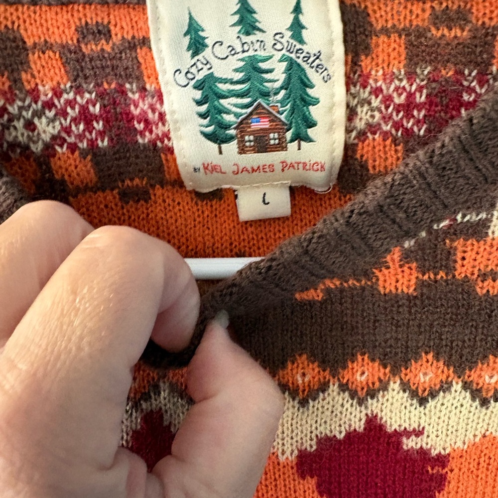 Kiel James patrick fox in the foliage sweater - Picture 2 of 5